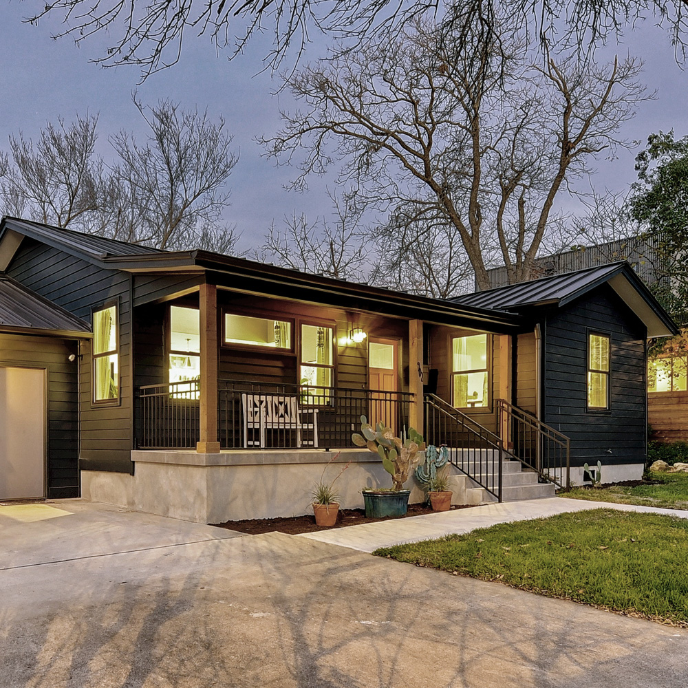 Remodeled home by Giunta Construction in Austin Texas